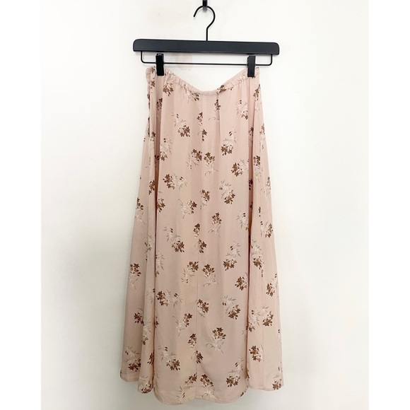 Petite Sophisticate Dresses & Skirts - Vintage Petite Sophisticate Floral Midi Skirt